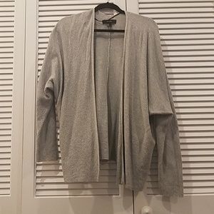 Open front sweater